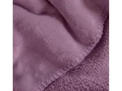 Ropa De Casa-Manta plaid morado 130x170cm SMOOTIK - SACASA Rosa