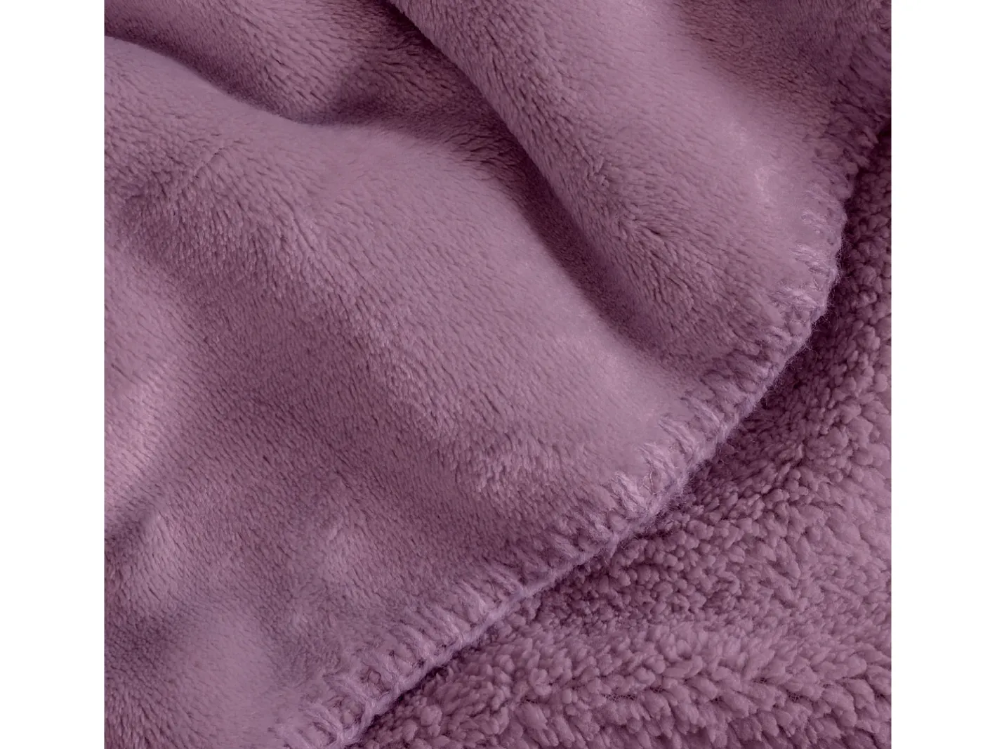 Ropa De Casa-Manta plaid morado 130x170cm SMOOTIK - SACASA Rosa