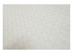 Soleil d'ocre Mantel chapa protectora redonda en rectángular de PVC 140x200 cm, por Blanco Clearance