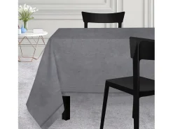 Sale Soleil d'ocre Mantel cuadrado 180x180 cm VENICE , por Gris
