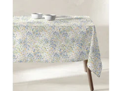 Mantel de resina antimanchas 100x135 cm JAVA - SACASA Azul Hot
