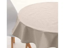 Ripshop Mantel redondo resinado antimanchas Levante 101 - Diámetro 100 cm Multicolor New