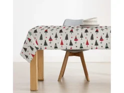 Ripshop Mantelería-Mantel resinado antimanchas Merry Christmas 82 300x140 cm Multicolor