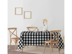 Discount Ripshop Mantel resinado antimanchas Cuadros 550-319 - 155x155 cm Multicolor