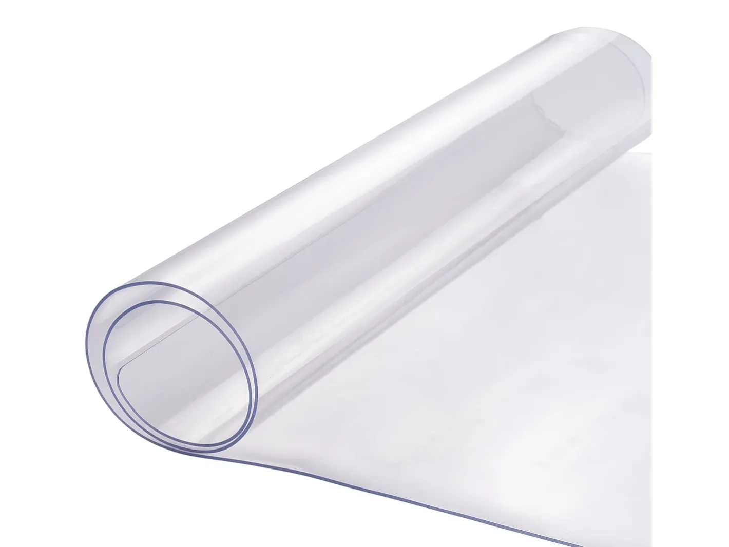 New Mantel SucceBuy Protección de Mesa en PVC, 41 X 81 CM, Manguito en Plástico , 0.15CM de Grosor Transparente