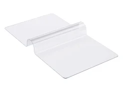 New Mantel SucceBuy Protección de Mesa en PVC, 41 X 81 CM, Manguito en Plástico , 0.15CM de Grosor Transparente