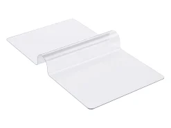 Mantel SucceBuy Protección de Mesa en PVC, 91 X 122 CM, Tapete de Escritorio en Plástico , 0.15CM de Grosor Transparente