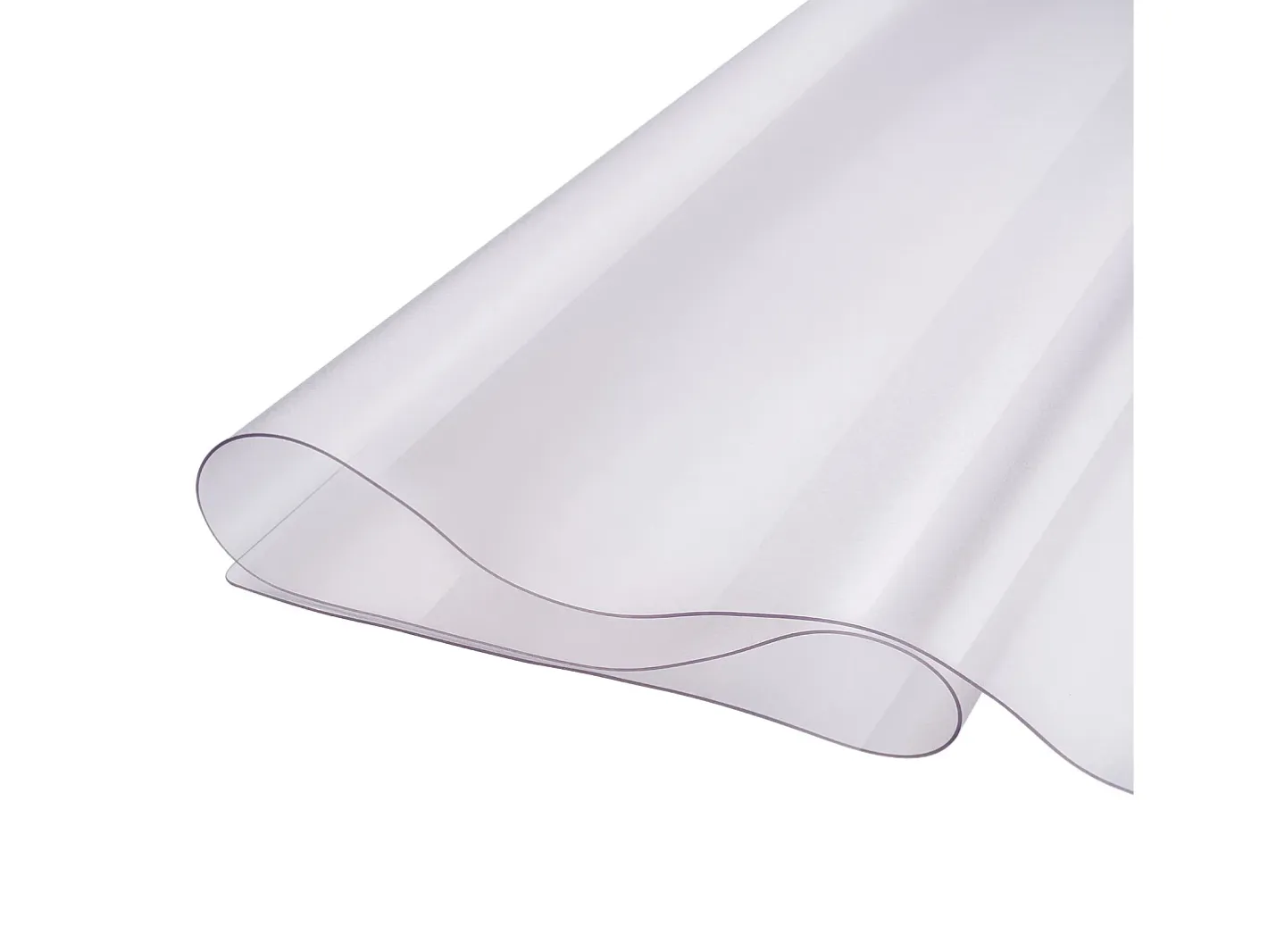 Mantel SucceBuy Protección de Mesa en PVC, 91 X 152 CM, Tapete de Escritorio en Plástico Helado, 0.15CM de Grosor Transparente Online