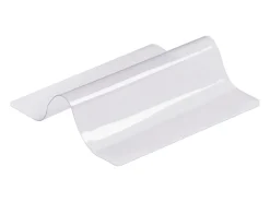 Mantelería-Mantel SucceBuy Protector de Mesa en PVC 30 X 30 CM, Protector de Escritorio en Plástico 0.15CM de Grosor Transparente