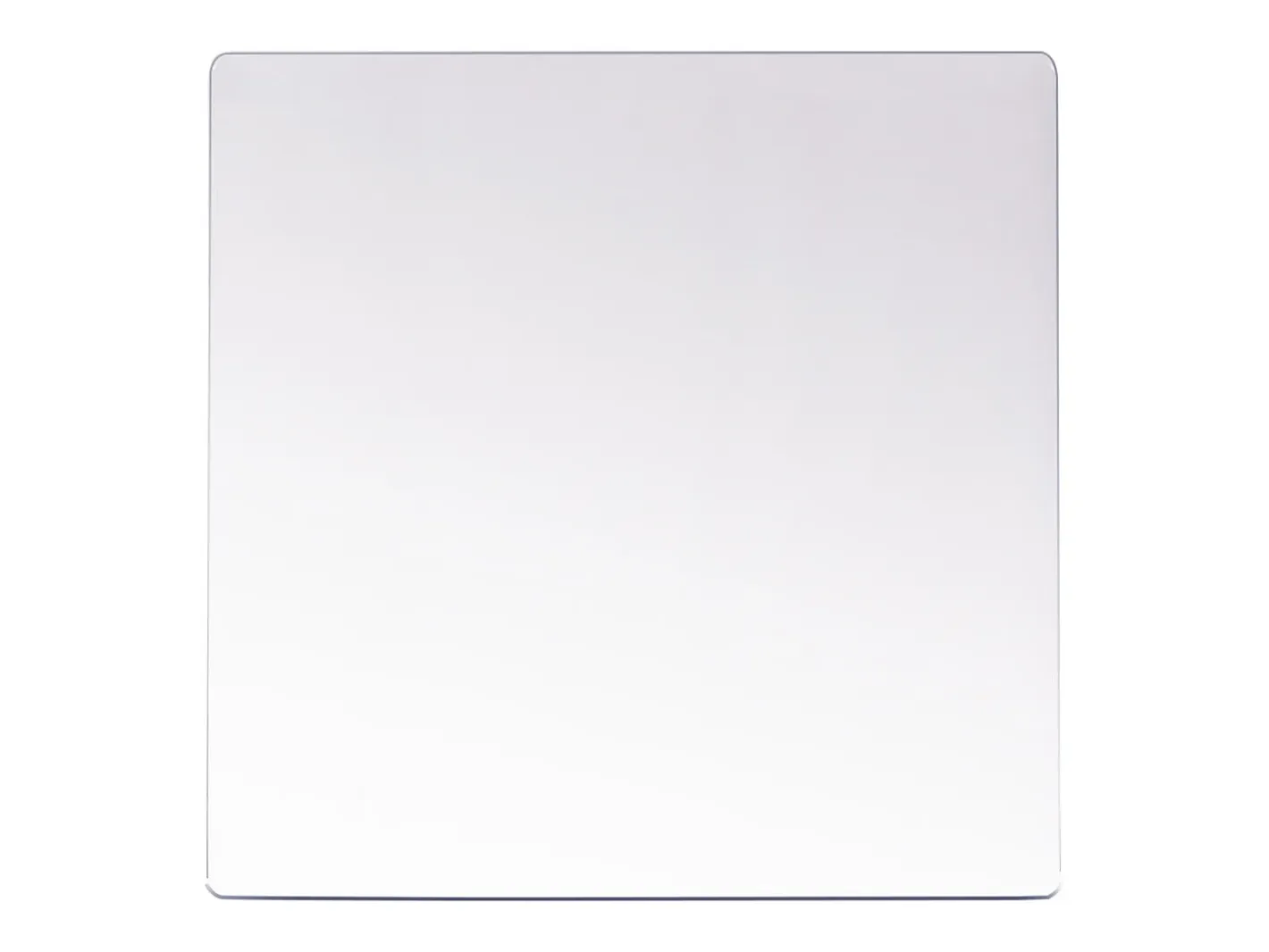 Mantelería-Mantel SucceBuy Protector de Mesa en PVC 30 X 30 CM, Protector de Escritorio en Plástico 0.15CM de Grosor Transparente