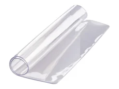 Mantelería-Mantel SucceBuy Protector de Mesa en PVC 30 X 30 CM, Protector de Escritorio en Plástico 0.15CM de Grosor Transparente