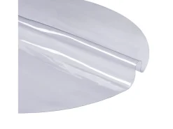 Discount Mantel SucceBuy Protector de Mesa de PVC, Cubierta de Escritorio Redonda de Plástico de 123 cm, 1.5 mm de Grosor Transparente
