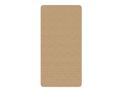 Garden Furniture Alfombra De Salón-Marcel-Joseph Alfombra de yute con reverso de latex color natural 80x160 cm Beige