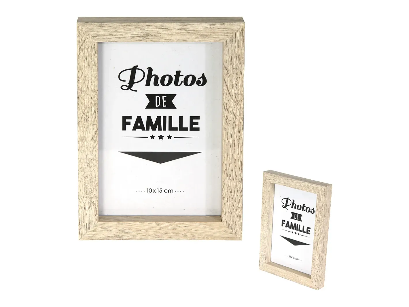 The Home Deco Factory Marco Para Fotos-Marcos de fotos de madera de la vida familiar (juego de 8) Negro