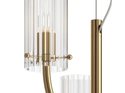 Maytoni Arco Lámpara de Techo Colgante Clásica 3 Luces Multi Brazo Latón G9 Camel Hot