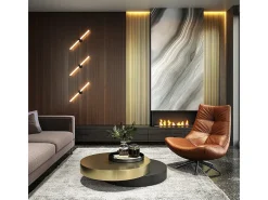 Maytoni Axis Aplique moderno Up & Down 3000K Negro Online
