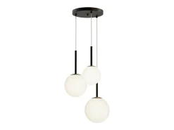 Maytoni Lámpara Suspendida-Basic form Basic Form Modern Lámpara de techo colgante de 3 luces en racimo mate E14 Negro