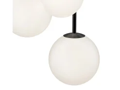 Maytoni Lámpara Suspendida-Basic form Basic Form Modern Lámpara de techo colgante de 3 luces en racimo mate E14 Negro