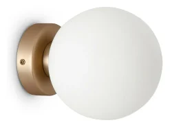 Maytoni Aplique Para Pared-Basic form Basic Form Lámpara de pared pequeña moderna Oro E14 Dorado