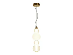 Hot Maytoni Collar Lámpara de techo colgante delgada moderna LED integrado 3000K Dorado