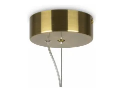 Maytoni Lámpara Suspendida-Collar Moderna lámpara de techo colgante LED integrada dorada 3000K Dorado