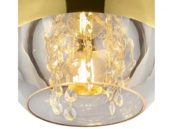Clearance Maytoni Fermi Moderna lámpara de techo colgante Fermi Gold Dome Dorado