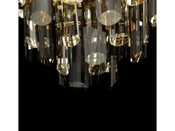 Maytoni Lámpara Suspendida-Flare Lámpara de Techo Colgante Neoclásica Oro Dorado