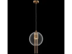Maytoni Flusso I Lámpara de Techo Suspendida Fina Moderna GU10 Bronce Hot