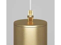 Maytoni Focus Lámpara de Techo Suspendida Slim Oro Mate GU10 Dorado Online