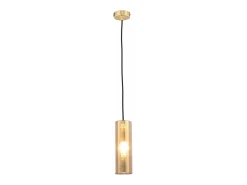 Discount Maytoni Gioia Moderna lámpara de techo colgante Gioia Gold con pantalla de cristal Dorado