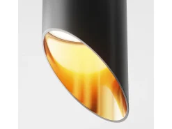 Maytoni Lipari Downlight de Superficie , Dorado, 15cm GU10 Negro Sale
