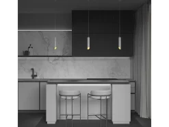 Maytoni Lipari Plafón de Suspensión Slim , Dorado, 40cm, GU10 Blanco Sale