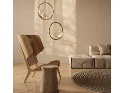 Maytoni Lunare Moderna lámpara de techo colgante LED integrada latón 3000K Camel Clearance