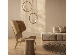 Maytoni Lunare Moderna lámpara de techo colgante LED integrada latón 3000K Camel Clearance