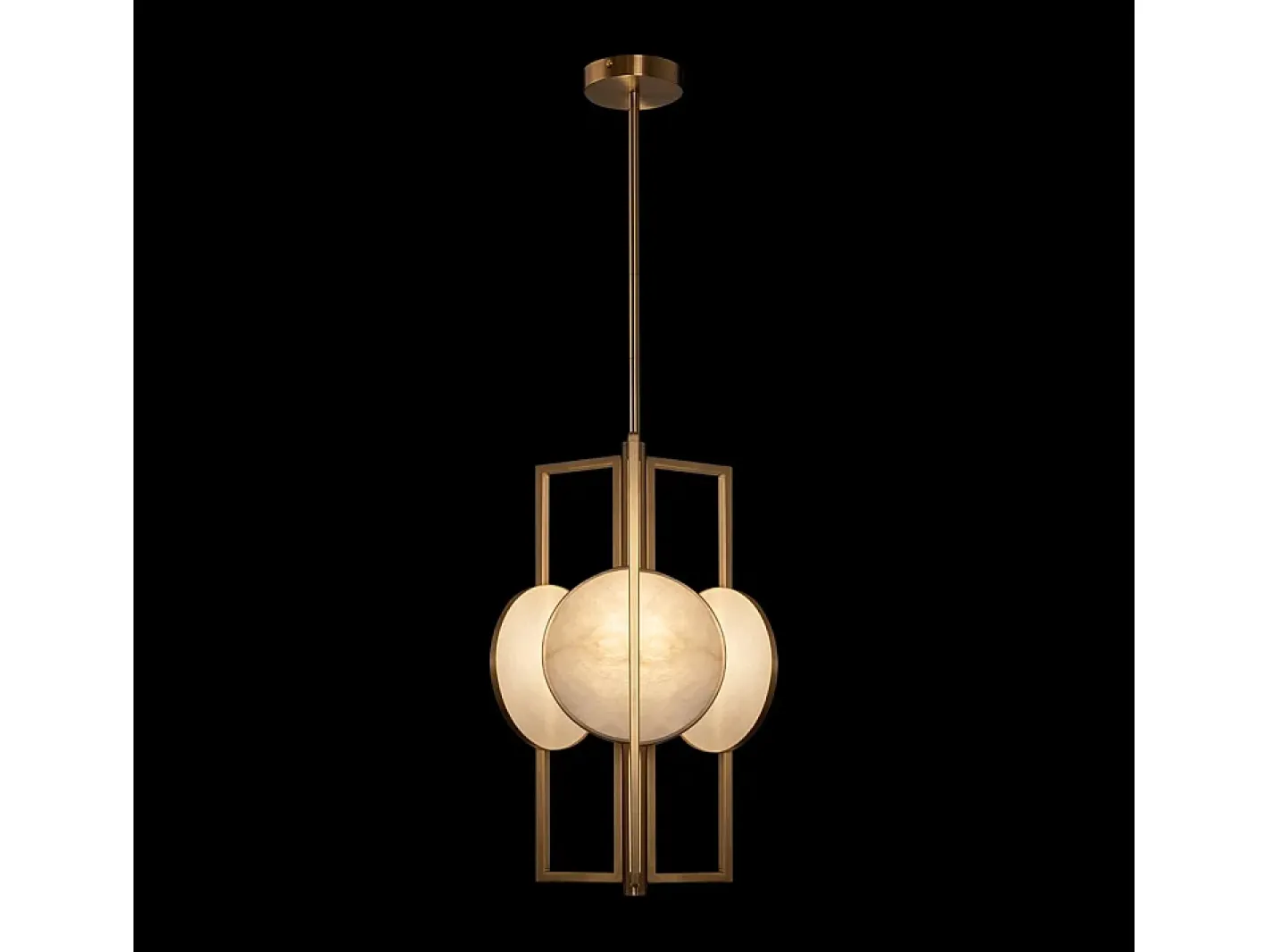 Maytoni Marmo Plafón colgante moderno Dorado Discount