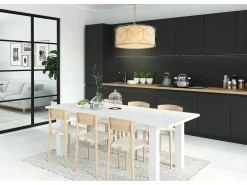 Maytoni Lámpara Suspendida-Messina Classic Messina - Lámpara de techo colgante de 4 luces dorada con pantalla de tela Dorado
