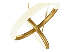 Best Maytoni Node Moderna lámpara de techo colgante LED integrada de 2 luces dorada 3000K Dorado