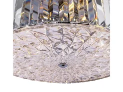 Maytoni Recinto Plafón Modern Recinto 8 Luces Cromo Cristal Gris Online