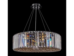 Maytoni Recinto Plafón Modern Recinto 8 Luces Cromo Cristal Gris Online