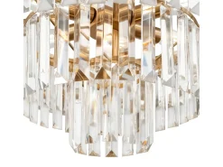Maytoni Revero Plafón colgante clásico Revero de 7 luces de latón Camel