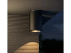 Maytoni Plafón-Roll Downlight de Superficie GU10 IP54 Negro
