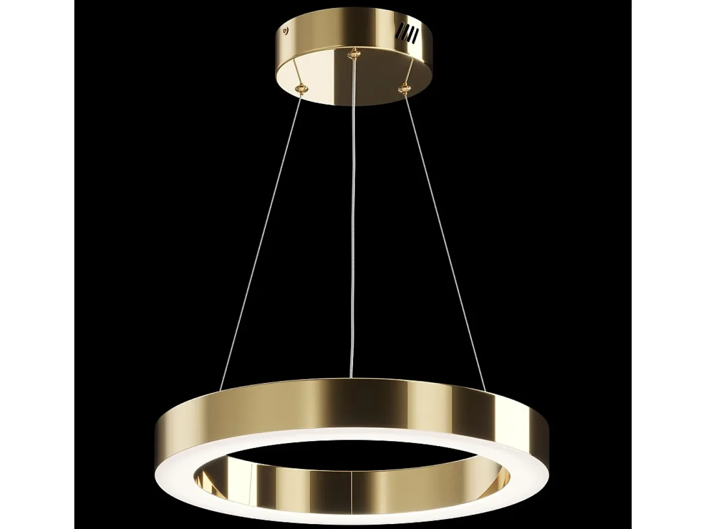 Maytoni Saturno Moderna lámpara de techo colgante LED integrada, latón, 2500 lm, 4000 K Camel Outlet