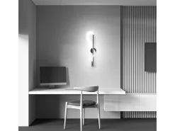 Online Maytoni Tau Lámpara de pared LED integrada moderna dorada 3000K Dorado