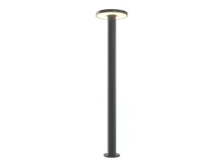 Maytoni Iluminación Exterior-Wald Pilona Exterior Grafito, 80cm, 3000K IP65 Gris