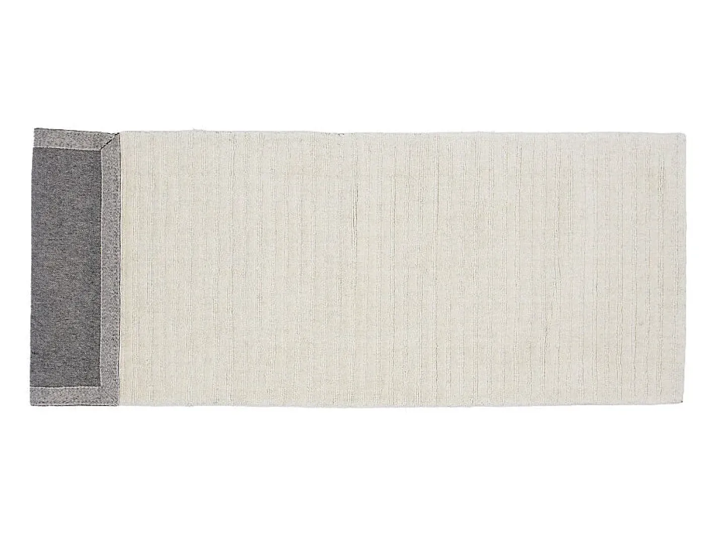 Discount ebuy24 Milton corre 200x72cm color blanco. Marfil