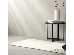 Discount ebuy24 Milton corre 200x72cm color blanco. Marfil