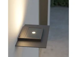 Mini Pla Bianca - Aplique de pared LED de 20 W con interruptor CCT, 2700 K/3200 K/4000 K, aluminio, luz de pared vertical - Beneito & Faure Blanco Clearance