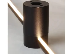 Hot NETTLIFE Aplique LED para Interiores - 100 CM 8 W Lámpara Giratoria Minimalista para Sala de Estar Lámpara de Noche Blanco cálido 3000 K Negro