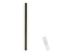 NETTLIFE Aplique LED para Interior Regulable 100 cm Moderno 15 W Lámpara de Pasillo Iluminación de Pared Negro Clearance