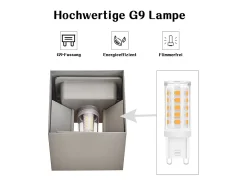 Outlet NETTLIFE Conjunto de 4 Lámparas LED para Muro Exteriores, Blanco Caliente IP65, Antracita, para Casa, Dormitorio, Escalera Gris